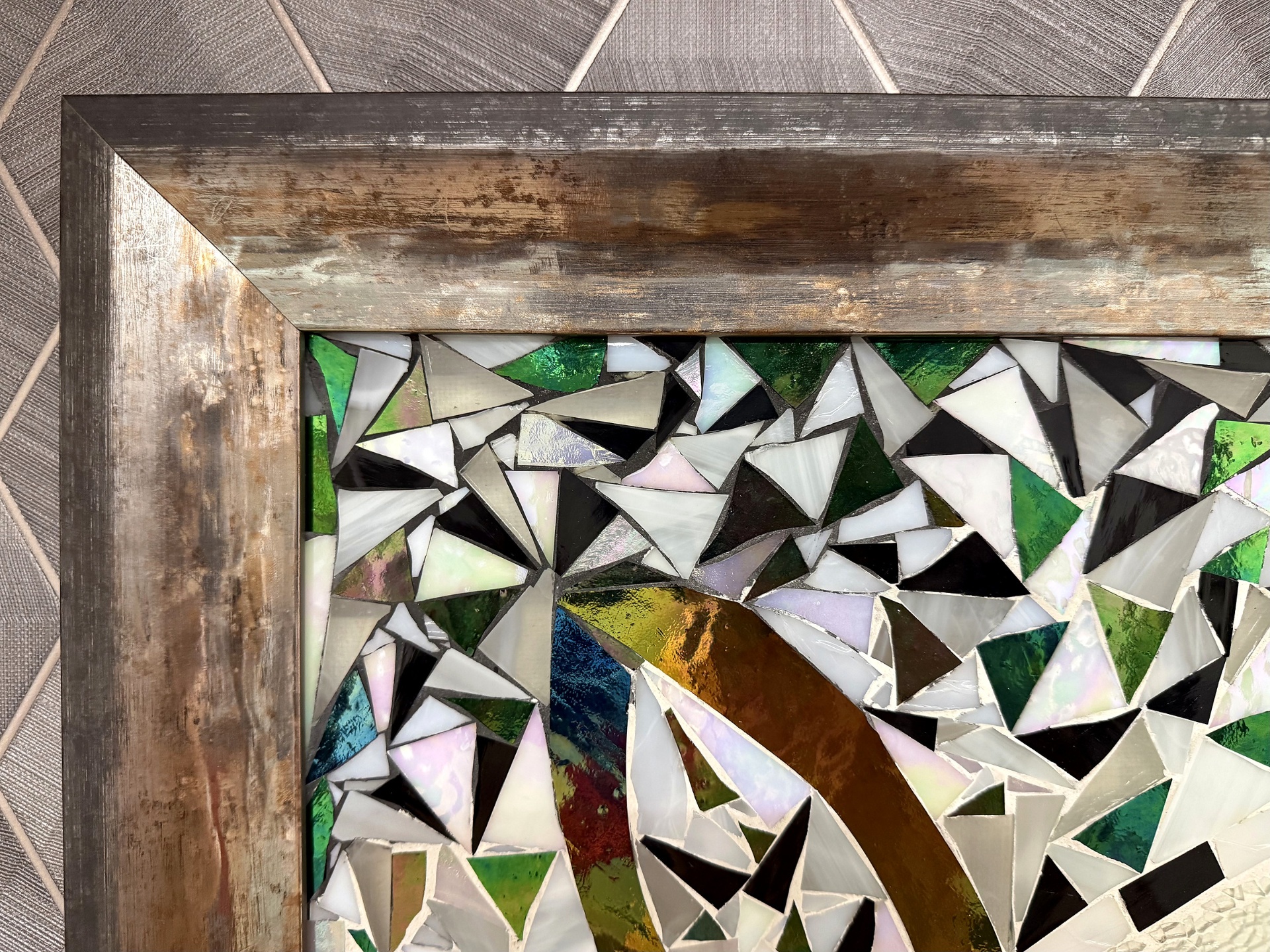 Nocturne Overture — frame corner detail