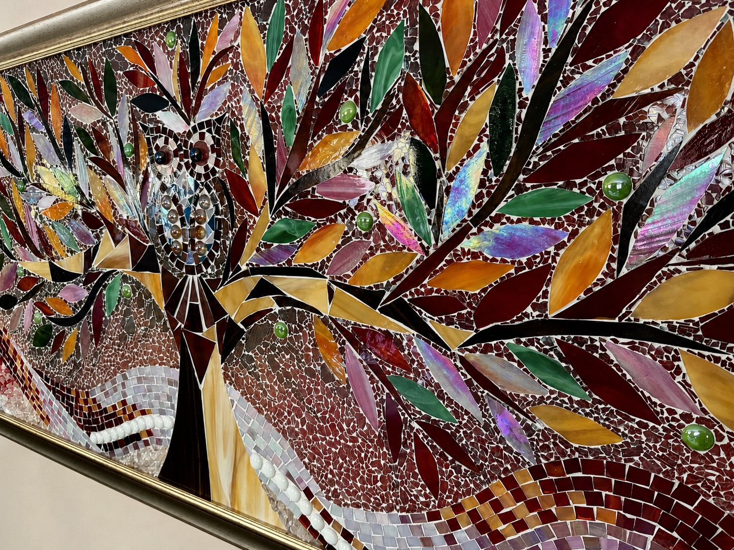 The Tree of Happiness — angled view
