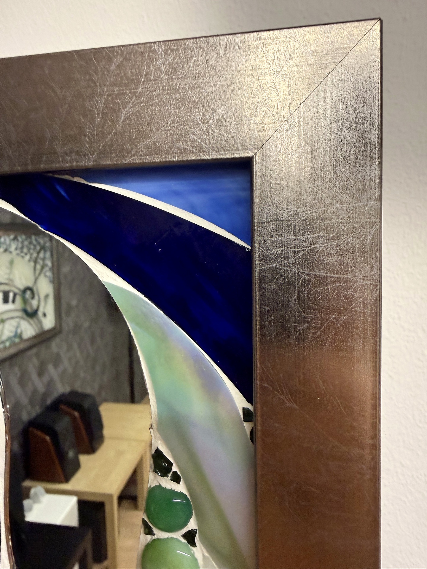 Deep Currents — frame corner detail