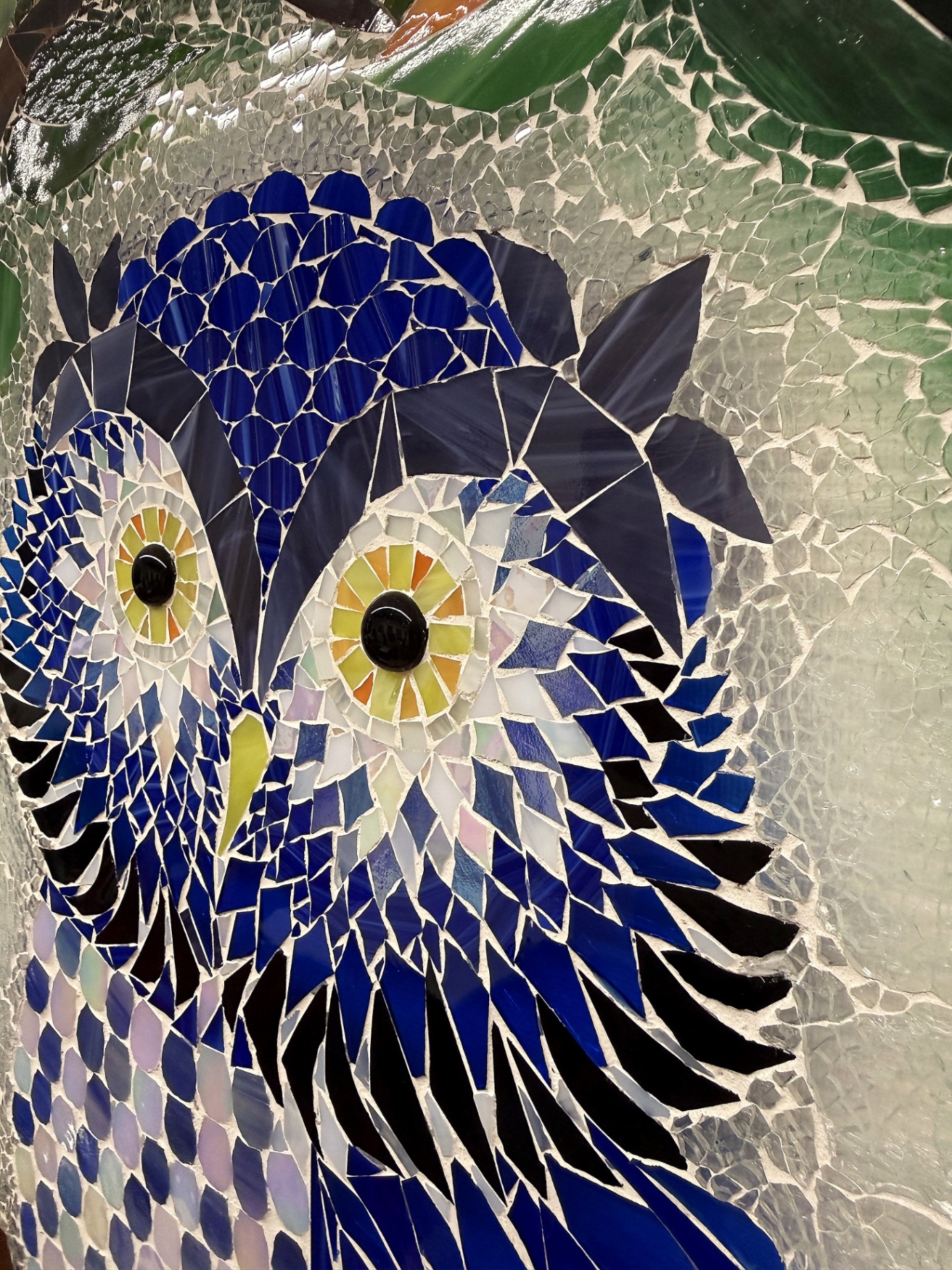 Twilight Owl — face detail