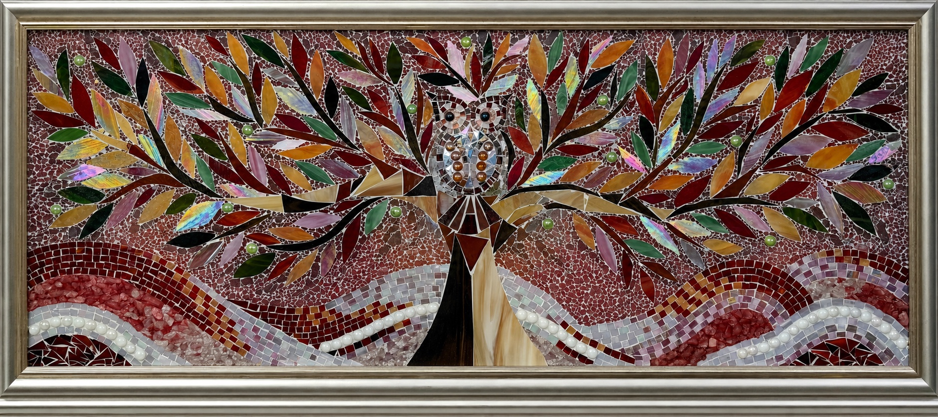 The Tree of Happiness — framed, daylight