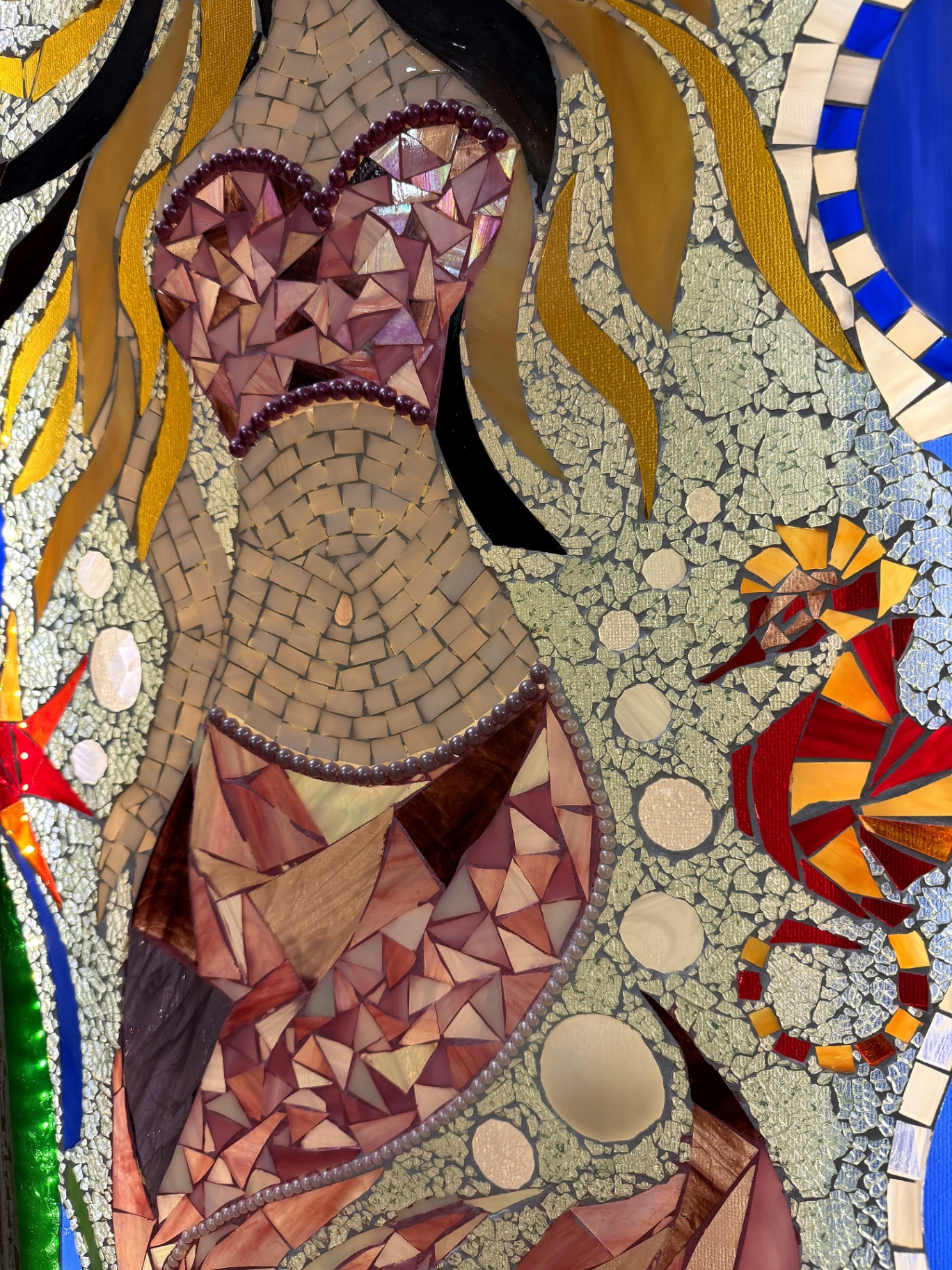 Ocean Muse — mosaic detail