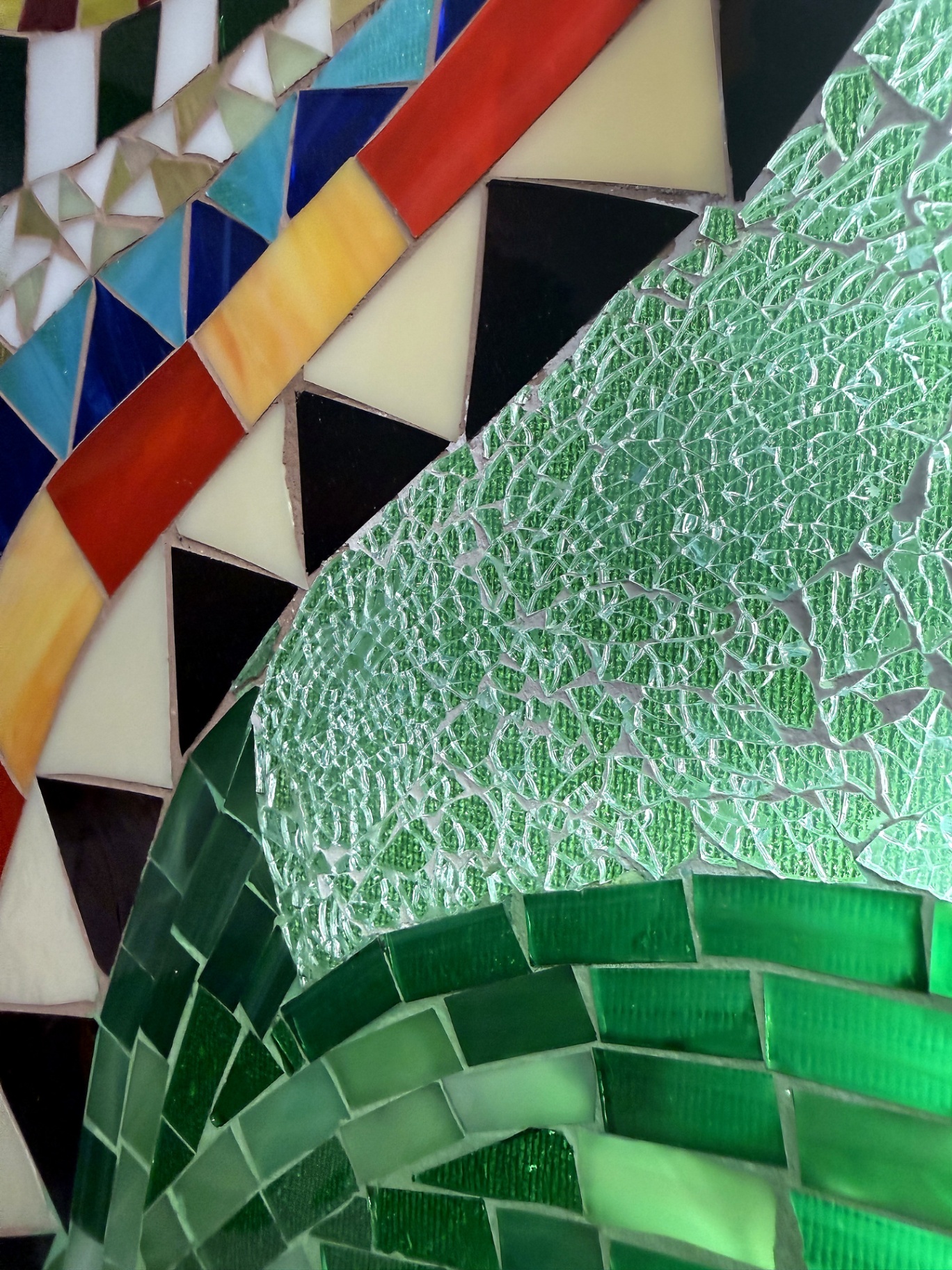 Elephant Spirit — mosaic detail
